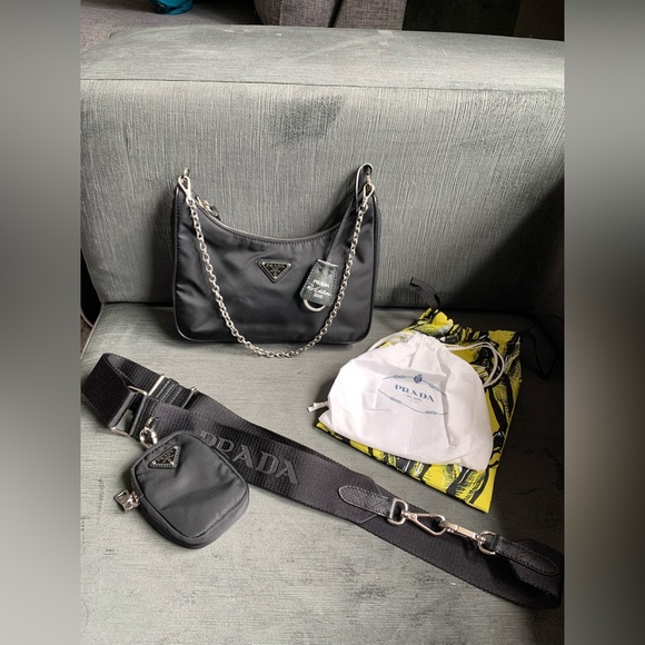 Prada Re-Edition Nylon Bag - Picture 2 of 9